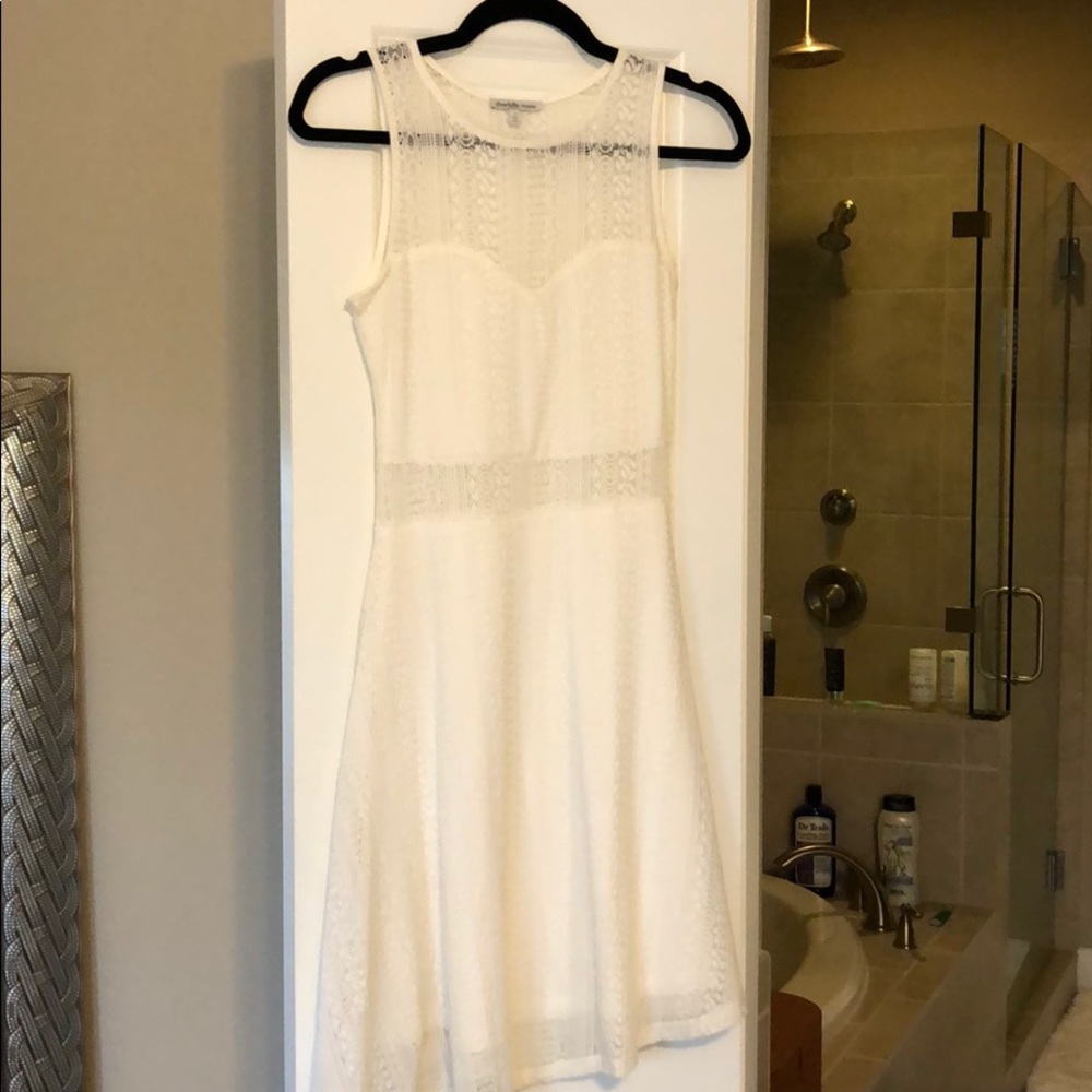 White summer dress